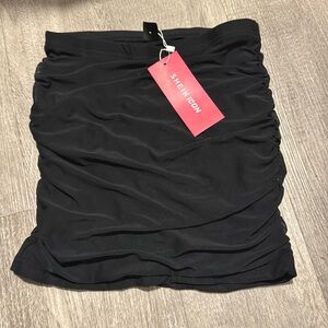 SHEIN Ruched Mini Skirt